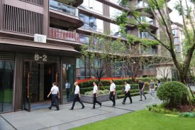 新思路裝飾‖工地巡查◇嚴(yán)抓工地質(zhì)量，服務(wù)于